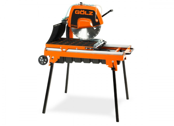 Table masonry saw by GOLZ MS400-E compact and lightweight 